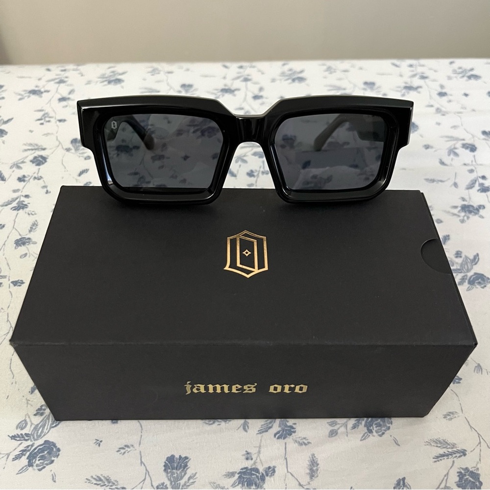 JAMES ORO “Black Titan” sunglasses